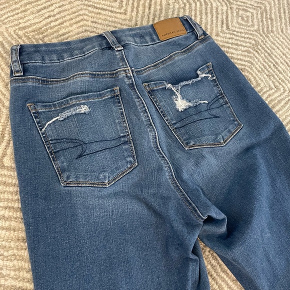 AEO Dream Jean Curvy Hi Rise Jegging Crop - Picture 4 of 8